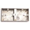1x 35MM Metal Flush Dual Box For 2 Single Accessories