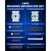 OMT 14Pcs Bearing Separator Puller Set 2" and 3" Splitter Remover Service Kit