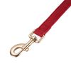 YUDOTE Soft Corduroy Dog Lead Medium 2x150cm,Red
