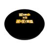 University Varsity-Gold Keep It Moving Yellow PopSockets Adhesive PopGrip