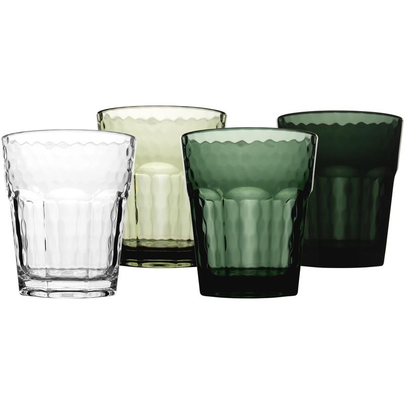 Set Di 4 Bicchieri Da Campeggio Bo-Camp Mix&Match, 400 Ml, Infrangibili, Blu, Per Acqua, Vino, Viaggio