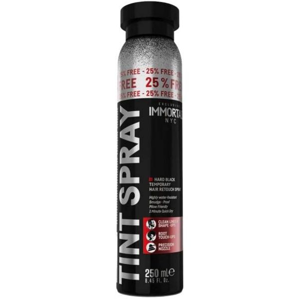 Tint Spray Temp Hard Black 8.45oz