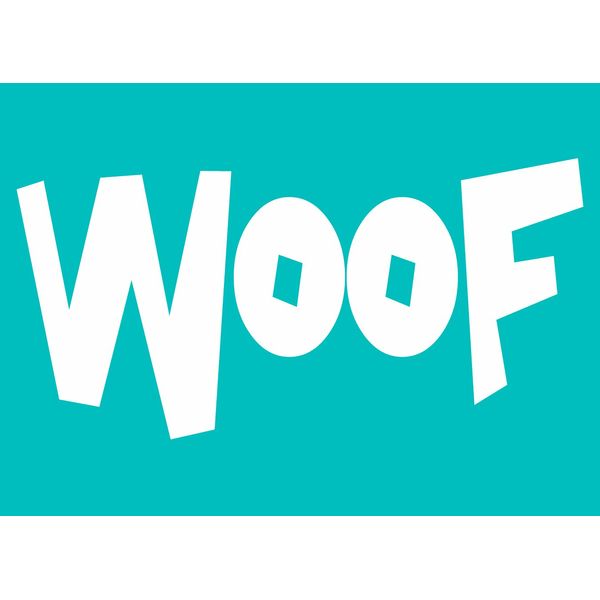 Imagine This Car Window Decal, Woof