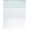 CheckOMatic Computer Check Paper - 100 Pack - Check on Bottom Blank Stock Checks - Security Features & Laser Printer Compatible - Green/Marble