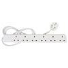 Mercury 6 Gang Extension Lead 2.0m White