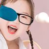 RICISUNG Eyepatch Eyemask Fixing to Glasses Eyepatch for Eyeglasses Weak Vision Corrector for Adults and Kids, Protective Eyepatch