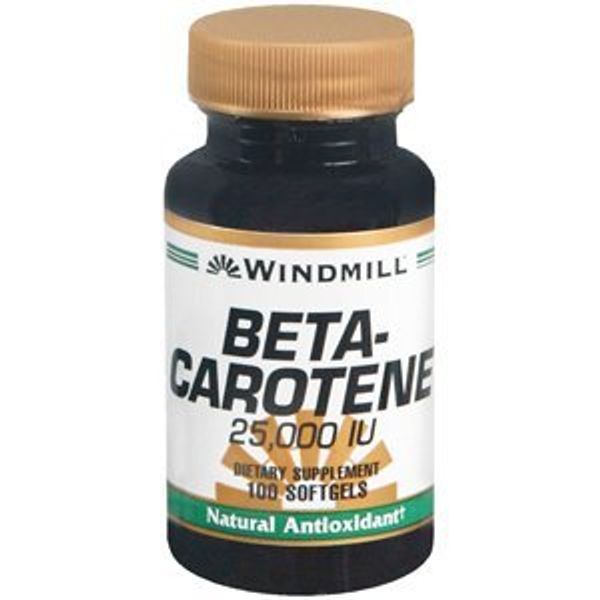 Special Pack of 5 Windmill BETA Carotene SOFGEL 25000 100SG