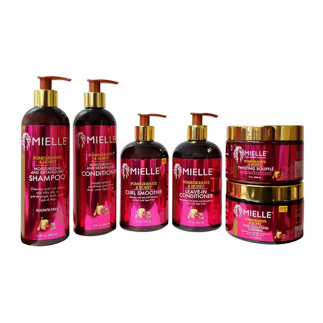 Mielle Pomegranate&Honey **6PCs** Full Set "Free Shipping"