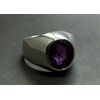 Rare Alexandrite Mens Ring Sterling Silver 925 Ring Handmade Alexandrite Ring