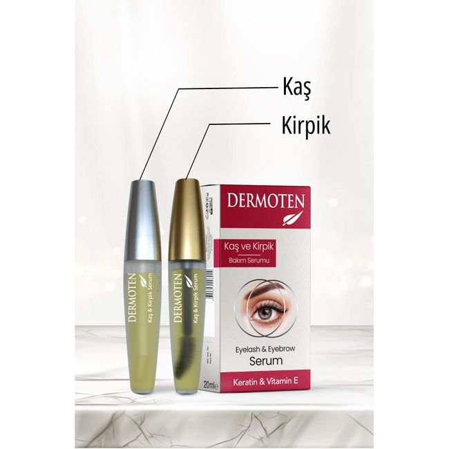 Dermoten Kaş & Kirpik Bakım Yağı 20 ml