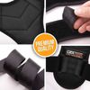 Gearari Upper Back Brace Posture Corrector for Unisex Black Neck Back & Shoulder