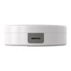 Hama Round Cable Box (Suitable for Wall Mounted, Desk, Office, Home, Etc., Integrated Cable Management, Easy Cable Management, Cable Protector, Flat) White