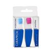 Curaprox Hydrosonic Sensitive Brush Heads for Sonic Toothbrush, Duo-Pack, Blue/Pink