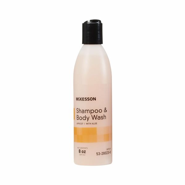 McKesson Shampoo & And Body Wash Apricot Scent 8 oz. 53-28023-8 48 48 Ct