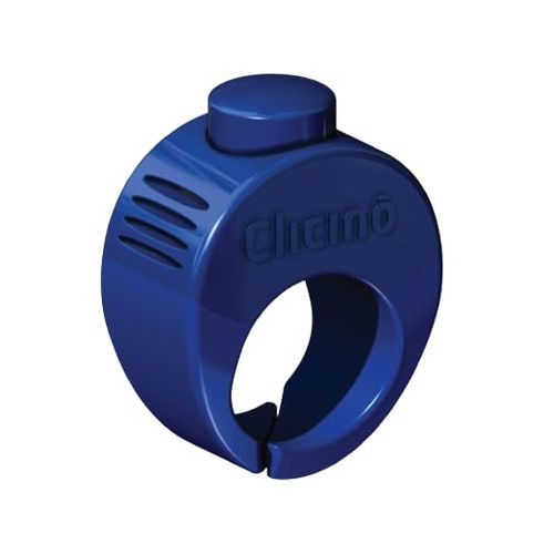 Karen Pryor Small Clicker Ring for Dogs & Puppies – Hands-Free Dog Training Clicker with Ergonomic Finger Ring & Pull-On Closure – Loud, Clear Sound for Effective Behavior Reinforcement (Red)