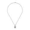 Zaoral Ouroboros Recovery Silver Necklace