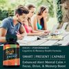 Brain Health Supplements for Adults - Optimized Memory & Focus - Caffeine Free