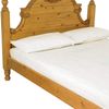 Comfortnights Fully Fitted Kingsize, Waterproof Mattress Protector, White