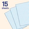 6000 Pack - 8mm Coloured Dot Stickers Sticky Labels - White