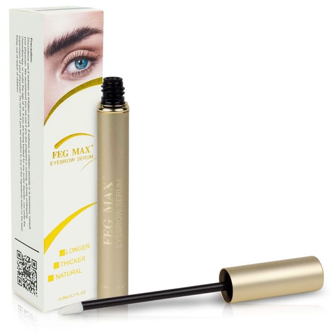 FEG Max Eyebrow Serum | Fast Natural Effective Growth For Brow Lash