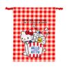 Hello Kitty 733997 Drawstring Bag, Size M, Speech Bubble