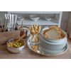 EDZARD Marlene Serving Tray, Round, Elegant, Silver-Plated, Tarnish-Resistant, Diameter 34 cm