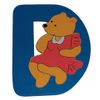 Bieco Wooden Letters Bear Design with Choice of Colours
