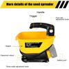 Power Spreader for Dewalt Battery Seed Spreader for Year-Round, Covers 5,000 ft