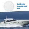 A ABSOPRO Boat Circular Inspection Hatch Deck with Detachable Cover 4"
