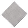 Pippi Face 4-Pack Organic Washing Bath Towel Made of Terry Cloth Light grey