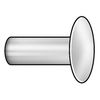 Semi-Tubular Rivet, 9/64x5/16 in, PK100