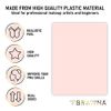 BRAWNA Lip Blush Tattoo Practice Stencil with Pink Practice Skin | Lip Blush Template for Lip Tattoo | Microblading Training Supplies | PMU Kit | 10 lip shapes