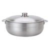 28 Quart Aluminum Caldera Cooking Pot, Silver