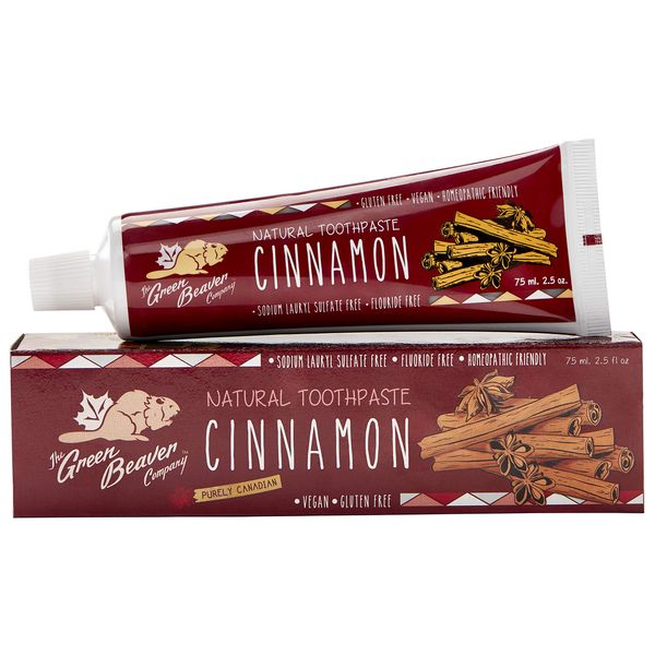 GREEN BEAVER Cinnamon Toothpaste, 75 ML