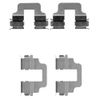 Bigg Red - Brake Pad Fitting Kit - Compatible with, Rear Left & Right - Fits Mechanical Handbrakes