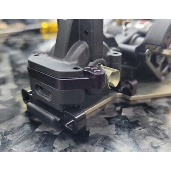 C4 Chassis Upgraded HD Aluminum +2mm Ballstud Mount Associated B7-B7D (RC10B7)