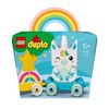 LEGO Duplo 10953 My First Unicorn Toy Train for 1.5 Year Old Boys and Girls, My First Construction Set