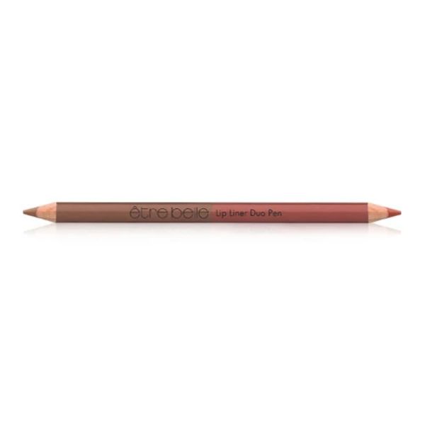 Lip Liner Duo Pen Coffee Bean + Dark Caramel