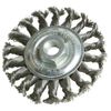 100mm Twist-Knot Wire Wheel-Brush - Rust-Paint Welding - for Angle Grinder