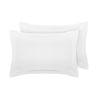 Indus Textiles Pair Of Oxford Pillowcases Percale - White
