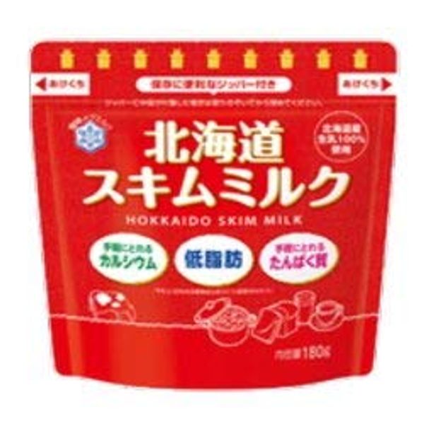 Megmilk Snow Brand Hokkaido Skim Milk Gusset, 6.3 oz (180 g) x 2 Bags