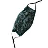 2Chique Boutique Green Embellished Mask