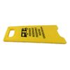 Yellow Multi Language Motorhome Pitch Reserve Sign