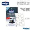 Durgol Espresso Machine and Coffee Maker Cleaning Tablets, Compatible with all Coffee Machines10 count, White