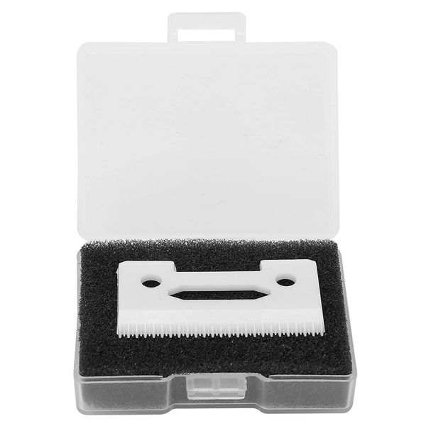 Hair Clipper Blade, Replacement Clipper Blades 49 Teeth Clipper Blade for Wahl 8148 for Hairdressers Barber DIY Home Use Hair Salon (White)