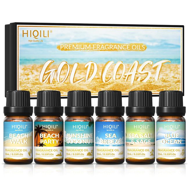 The Study Set of 6 Fragrance Oils 10ml