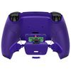 eXtremeRate Galactic Purple Rubberized Grip Programable RISE Remap Kit for ps5 Controller BDM-030 040 050, Upgrade Board & Back Shell & Back Buttons - Controller NOT Included