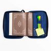 Divinity Boutique Bible Cover Basic Navy, Compact (21448) | 5" x 7.5" x 2"