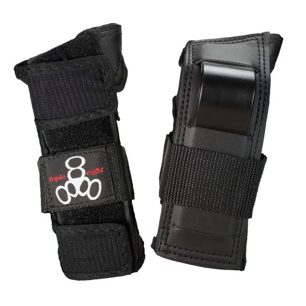 Triple Eight Saver Series Wristsavers (Black, Junior)