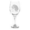 Hat Shark Can It Wait? Tired Sloth Brushing Teeth - Engraved 13 oz Wine Glass